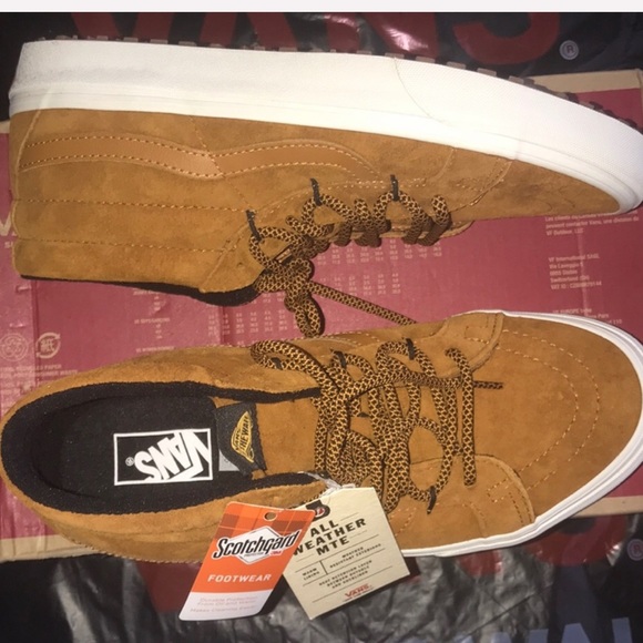Vans Shoes All Weather Resistant Mte Scotchgard Suede Sk8mid Reissue G Brand New Vans Poshmark
